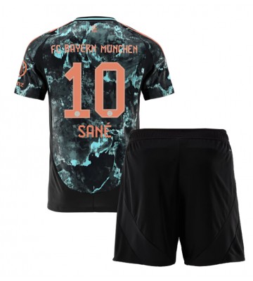 Bayern Munich Leroy Sane #10 Replica Away Stadium Kit for Kids 2024-25 Short Sleeve (+ pants)